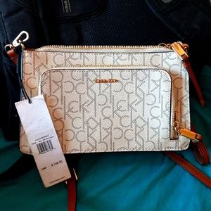 Calvin Klein leather crossbody